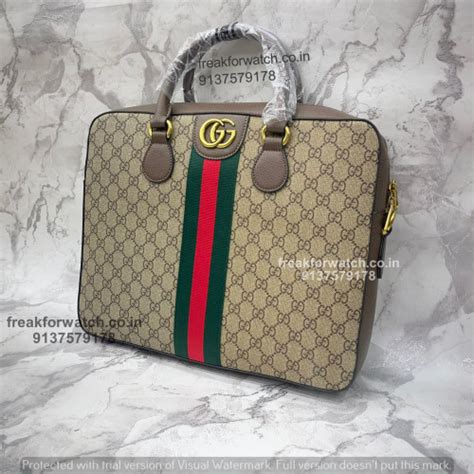 gucci laptop bag replica|Gucci pre owned laptop bag.